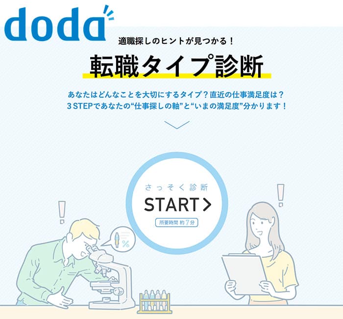 doda転職タイプ診断