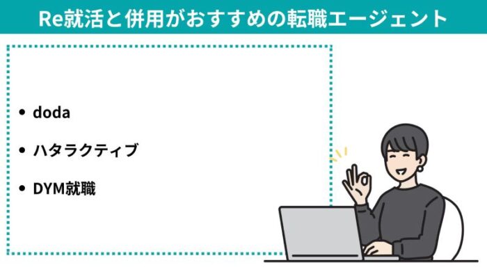 Re就活との併用がおすすめの転職エージェント