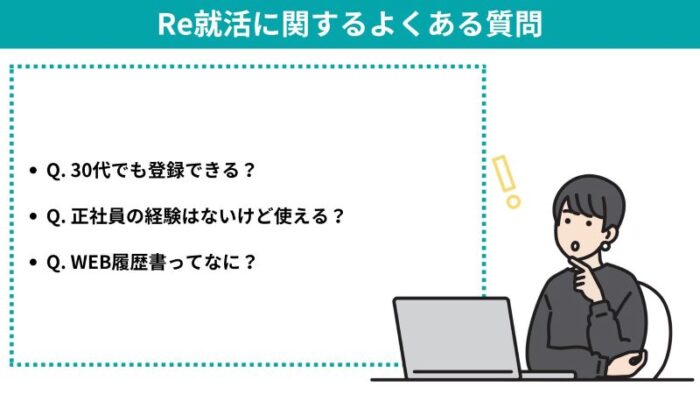 Re就活に関する質問