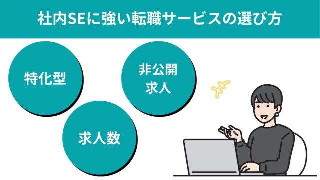 社内SE,転職サイト,おすすめ